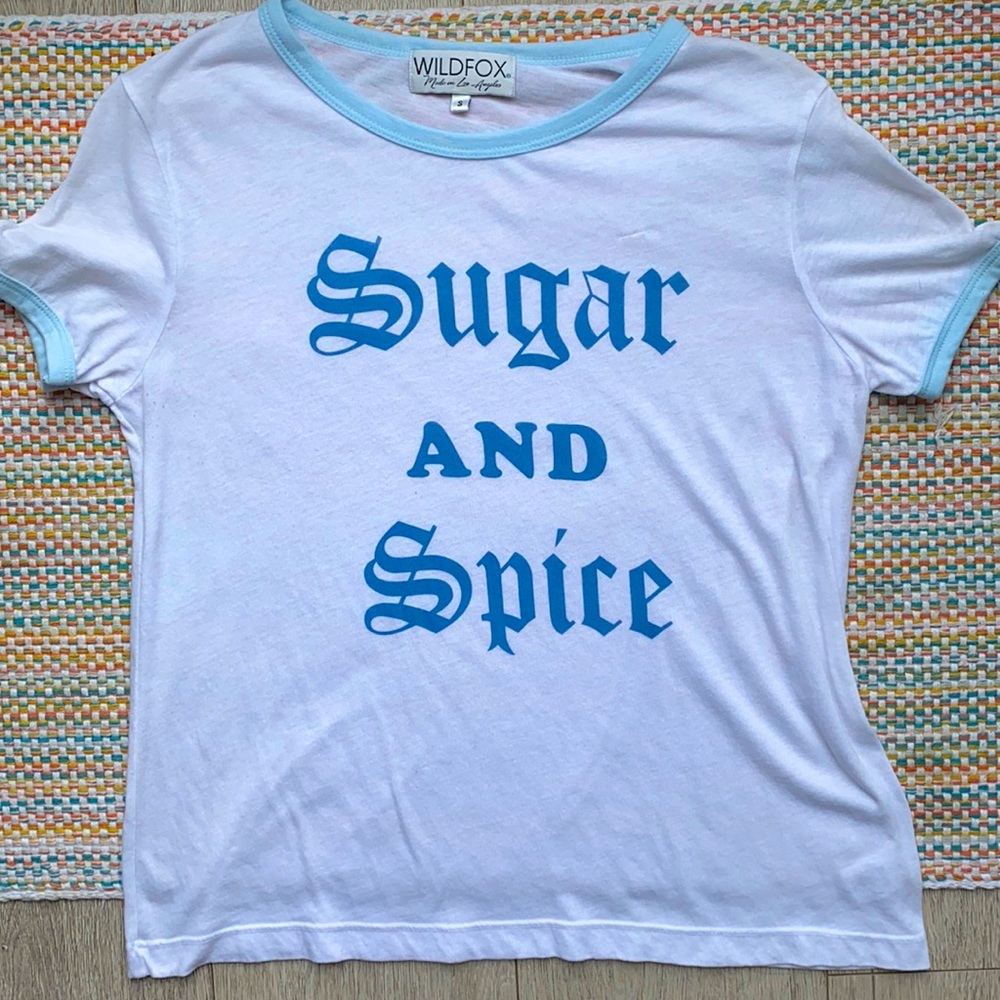 Limited addition wild fox sugar and spice T-shirt